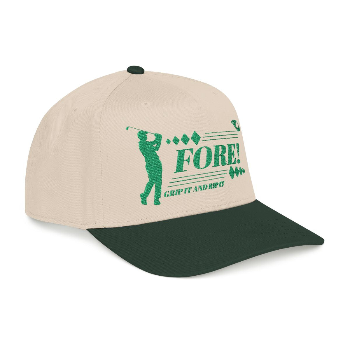 Fore! Grip It & Rip It Golf Hat