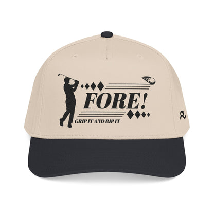 Fore! Grip It & Rip It Golf Hat