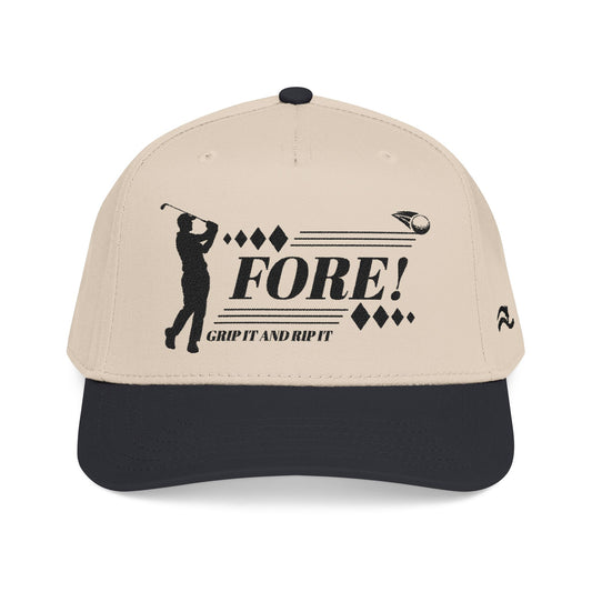 Fore! Grip It & Rip It Golf Hat