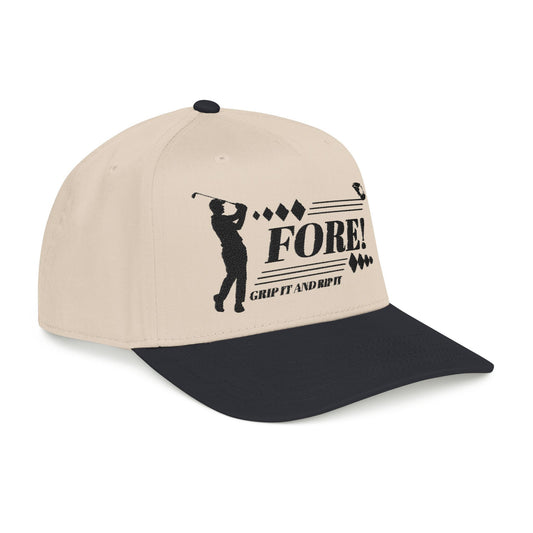 Fore! Grip It & Rip It Golf Hat